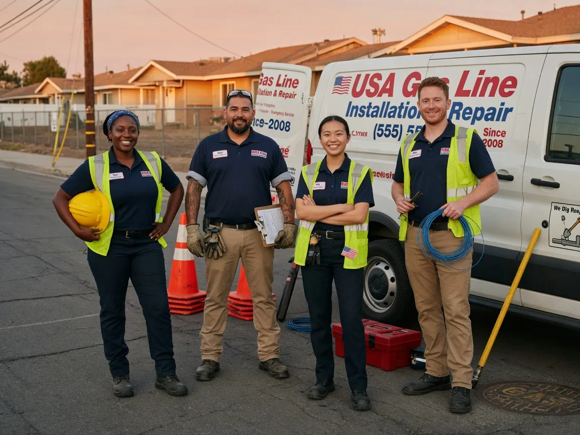 Gas Line Installation company in Calliham, TX